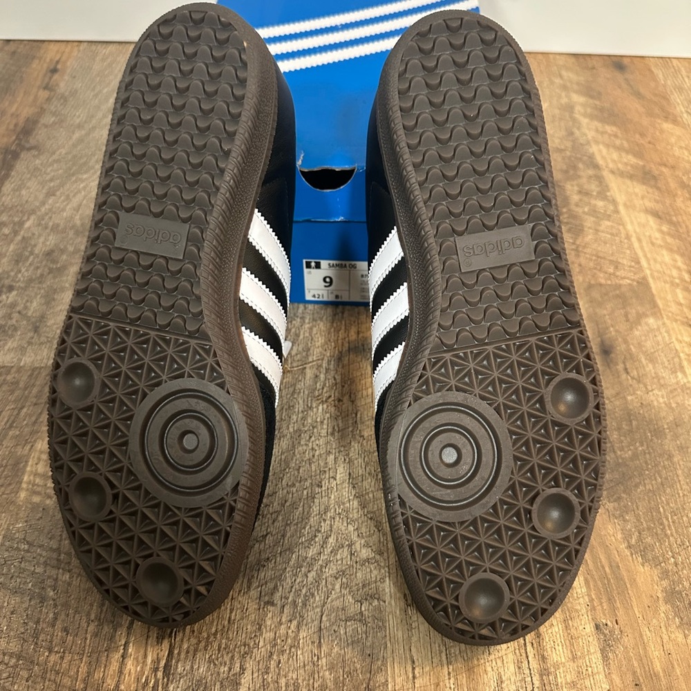 Adidas Black and White Sambas